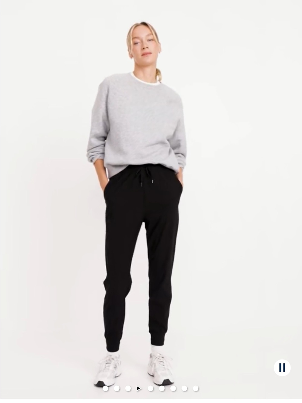 Old Navy Women's SleekTech Jogger - Black XS Petite - Picture 4 of 8